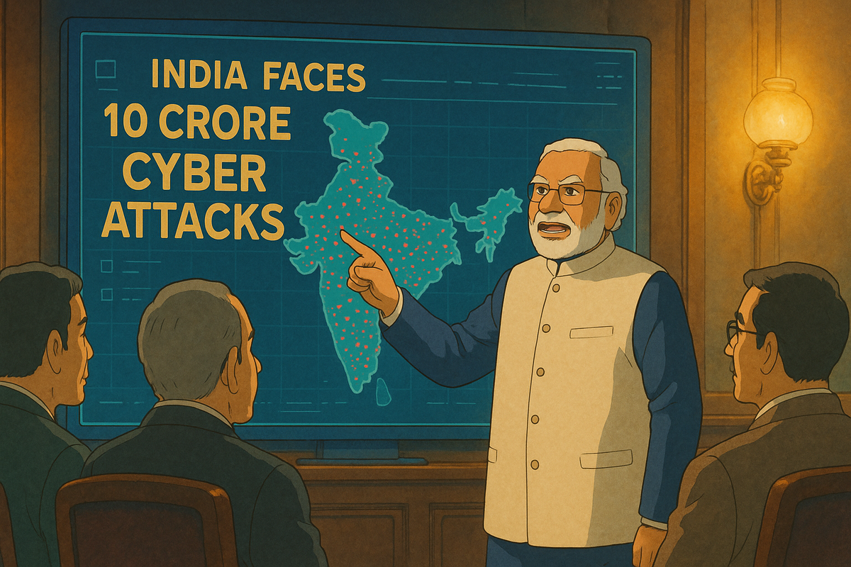 India: Faces 10 Crore Cyber Attacks After Pahalgam Terror Incident - PM Alerted