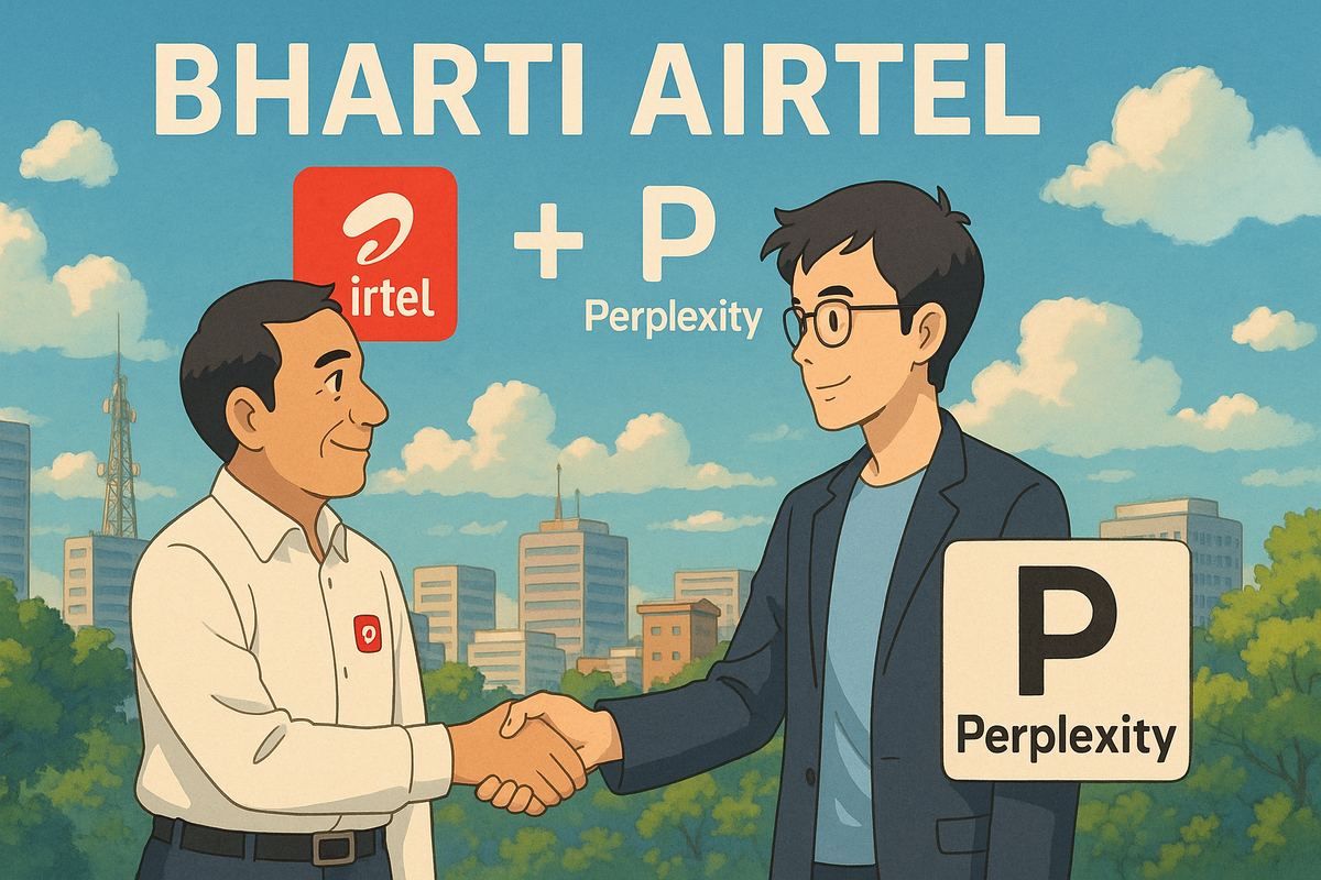 Airtel Partners with Perplexity: Free AI-Powered Search for 360 Million Users