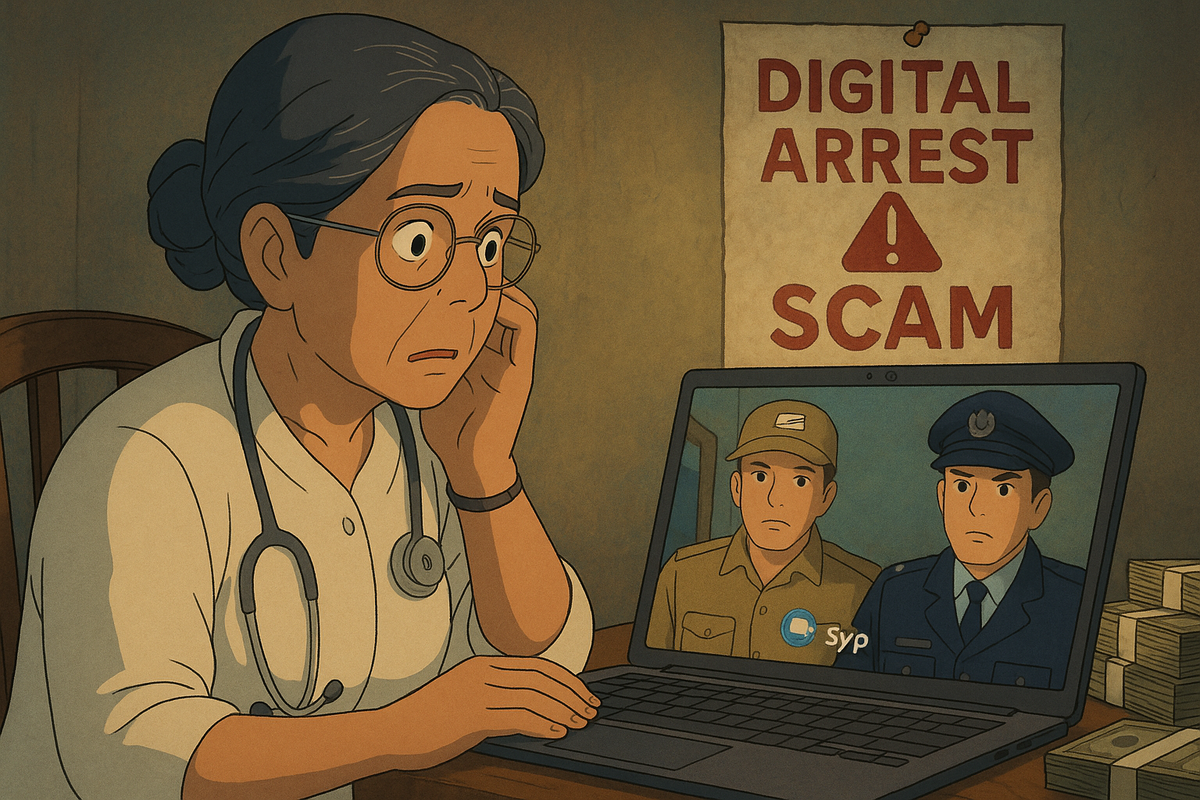 Coimbatore: Doctor Loses ₹2.9 Crore to Cyber Fraudsters in Fake CBI Arrest Scam