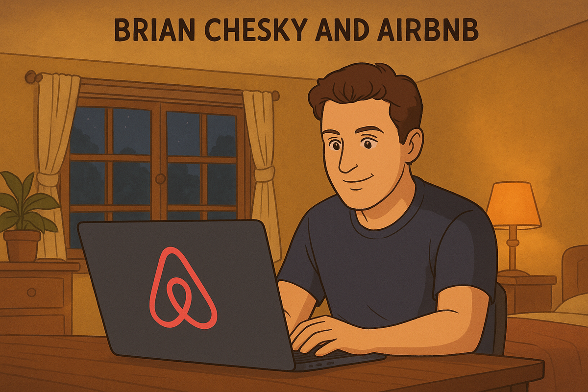 Brian Chesky and Airbnb: Turning Spare Rooms into a Global Revolution