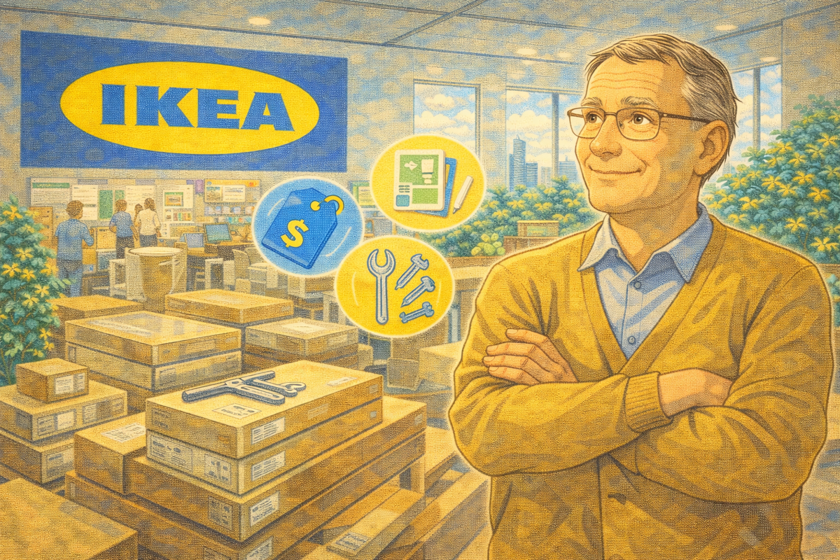 Ingvar Kamprad & IKEA – Frugality as Strategy