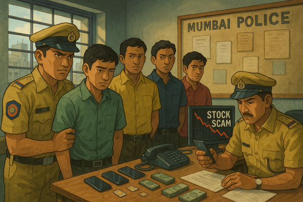 Mumbai: Stock Market Fraud - Four Arrested
