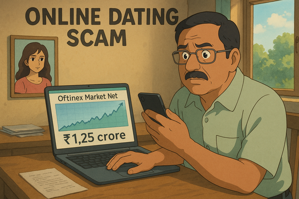 Vashi: Vegetable Trader Loses Rs 42 Lakh in Dating App Scam